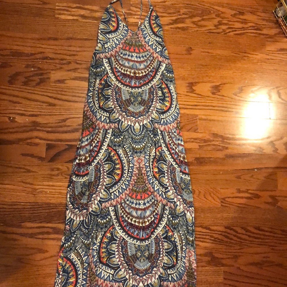 Billabong printed maxi dress